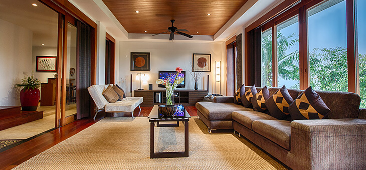 Baan Surin Sawan - Interior Living room